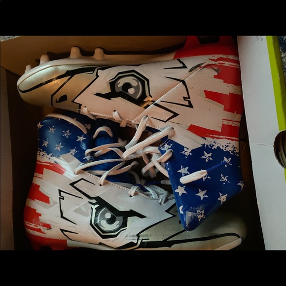 under armour stars and stripes cleats